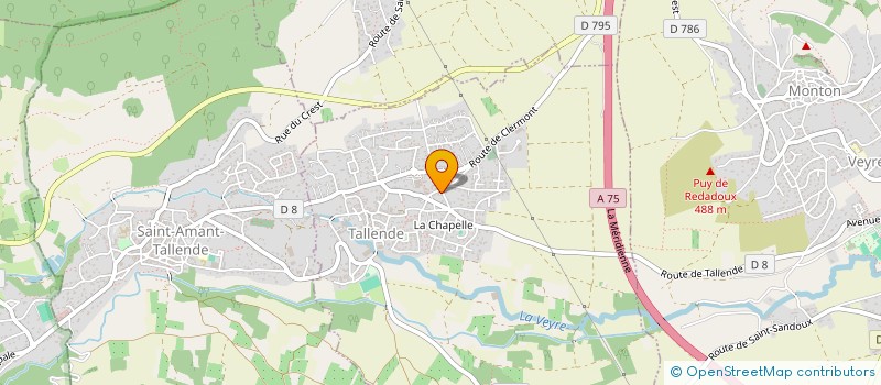 localisation de l'entreprise MADAME CLEMENTINE CONIL  TALLENDE