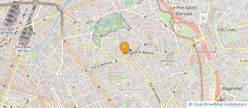 localisation de l'entreprise MADAME CLEMENTINE COUSIN  PARIS