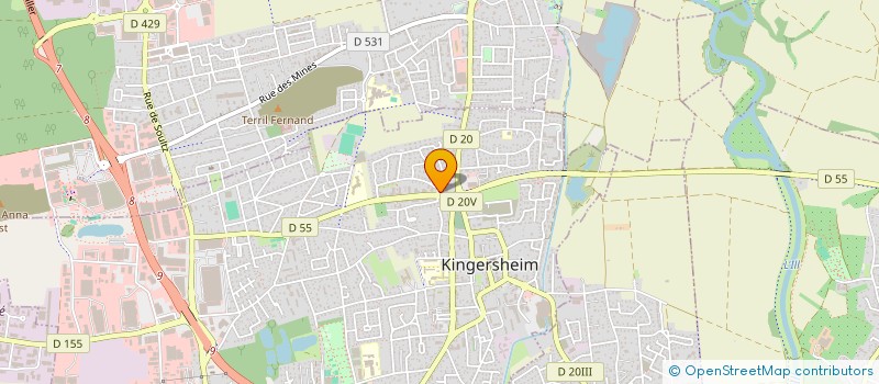 localisation de l'entreprise MADAME CLEMENTINE COUSTAU  ENSISHEIM