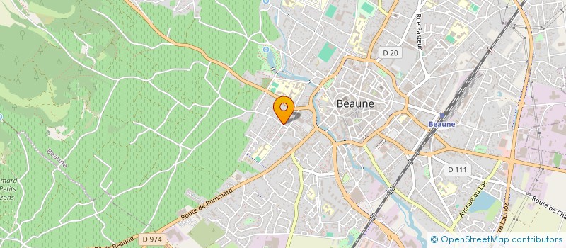 localisation de l'entreprise MADAME CLEMENTINE DAUTREY à BEAUNE