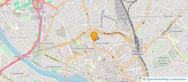 localisation de l'entreprise MADAME CLEMENTINE DE CHAUNAC DE LANZAC DE MONTLAUZY à TOULOUSE