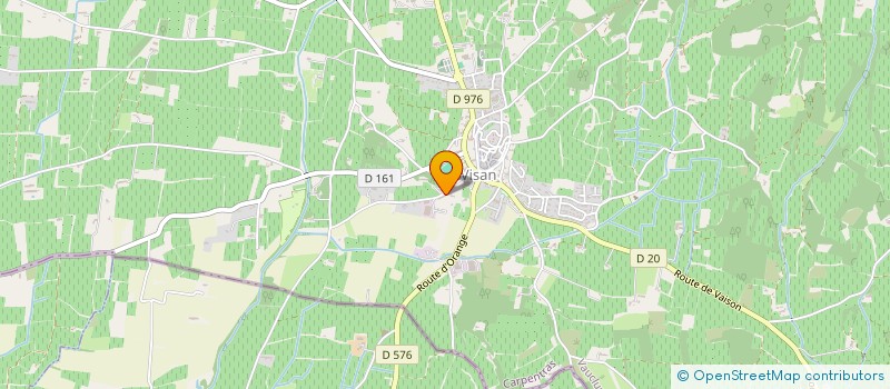 localisation de l'entreprise MADAME CLEMENTINE DE MUYNCK  VISAN