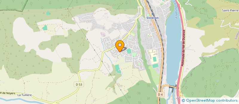 localisation de l'entreprise MADAME CLEMENTINE DELATTRE  SISTERON