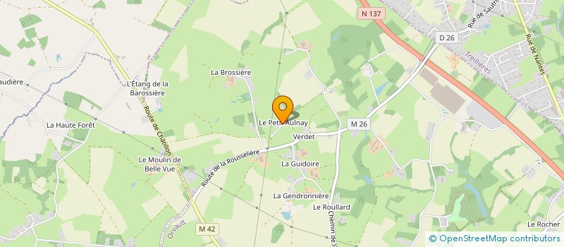 localisation de l'entreprise MADAME CLEMENTINE DELOUETTE à ORVAULT