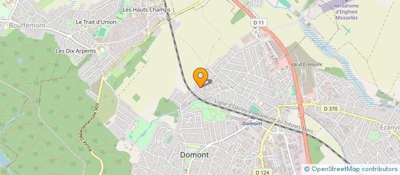 localisation de l'entreprise MADAME CLEMENTINE DENIAU  DOMONT