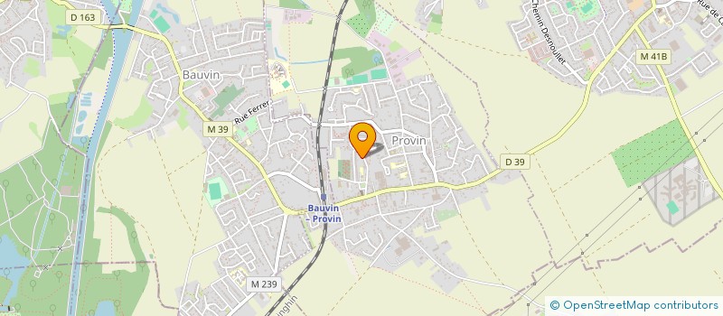 localisation de l'entreprise MADAME CLEMENTINE DEROO  PROVIN