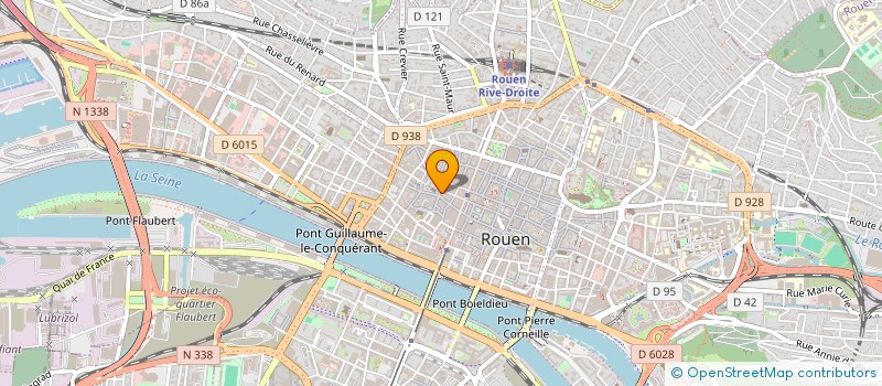 localisation de l'entreprise MADAME CLEMENTINE DIAS ALVES  ROUEN