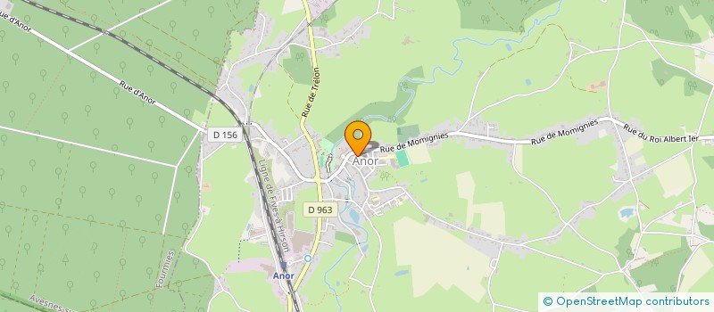 localisation de l'entreprise MADAME CLEMENTINE DINDIN  ANOR