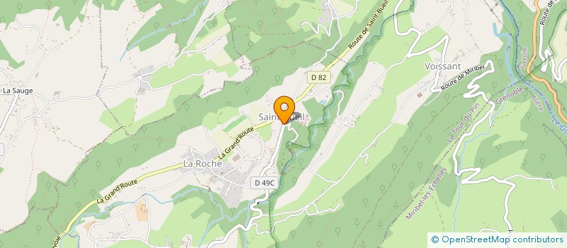 localisation de l'entreprise MADAME CLEMENTINE EYMERY  SAINT-BUEIL