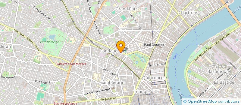 localisation de l'entreprise MADAME CLEMENTINE FAURENS à BORDEAUX