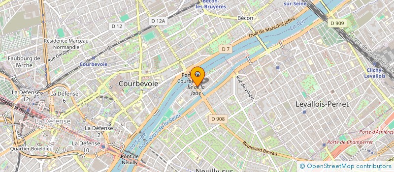 localisation de l'entreprise MADAME CLEMENTINE FERRAND à NEUILLY-SUR-SEINE