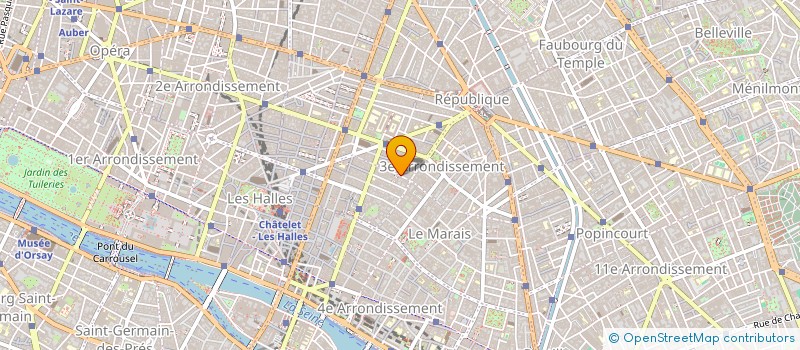 localisation de l'entreprise MADAME CLEMENTINE FERREOL  PARIS