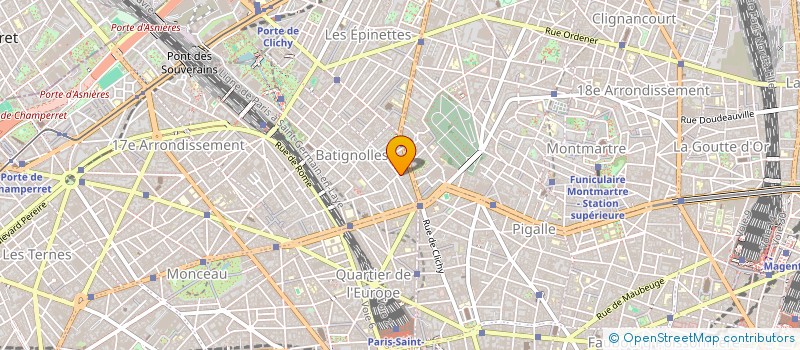 localisation de l'entreprise MADAME CLEMENTINE FONTAINE  PARIS