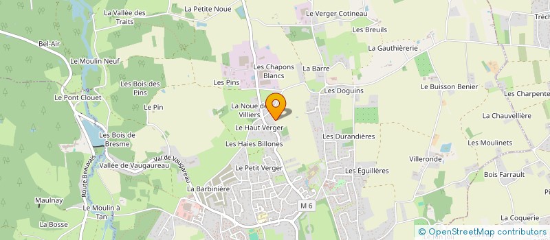 localisation de l'entreprise MADAME CLEMENTINE FRELON  LUYNES