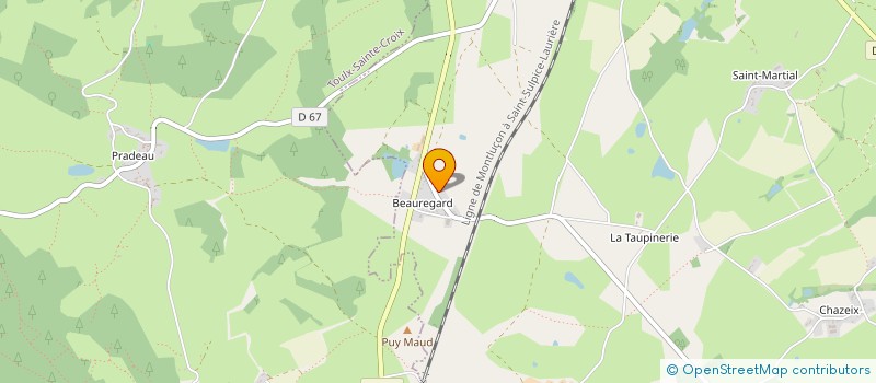 localisation de l'entreprise MADAME CLEMENTINE FREYCHAT à LAVAUFRANCHE