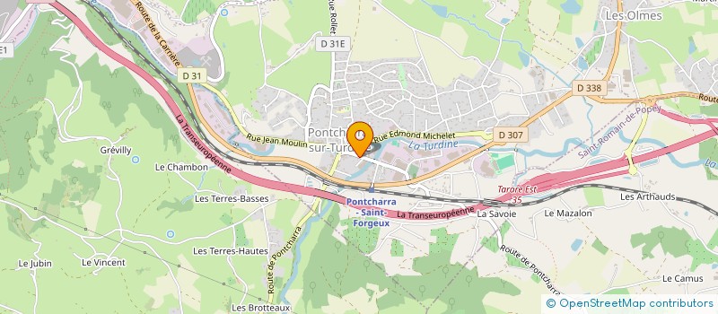 localisation de l'entreprise MADAME CLEMENTINE GANDILHON  VINDRY-SUR-TURDINE