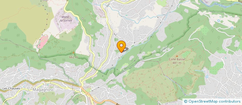 localisation de l'entreprise MADAME CLEMENTINE GENT  LE BAR-SUR-LOUP