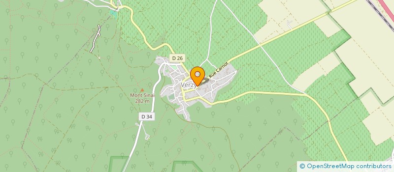 localisation de l'entreprise MADAME CLEMENTINE GILLERY  VERZY