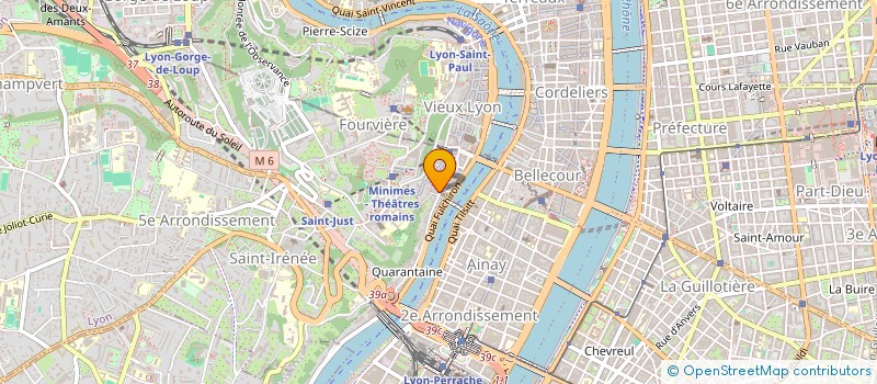 localisation de l'entreprise MADAME CLEMENTINE GILLET  LYON