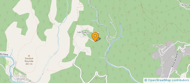 localisation de l'entreprise MADAME CLEMENTINE GOYARD  MIALET