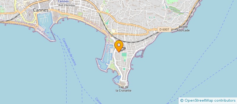 localisation de l'entreprise MADAME CLEMENTINE GRANDOU à CANNES