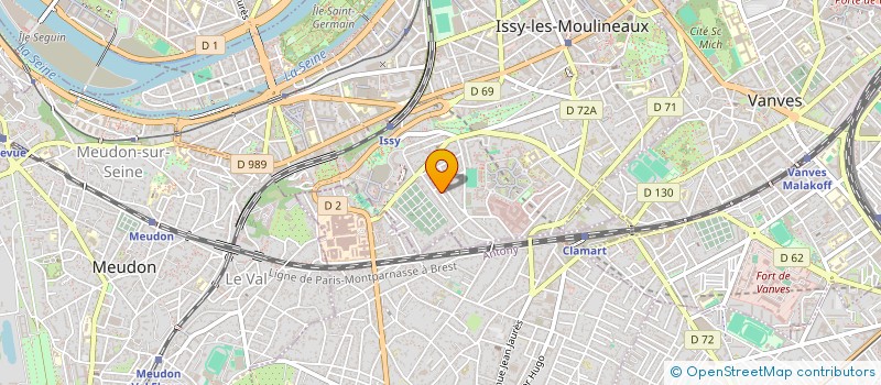 localisation de l'entreprise MADAME CLEMENTINE GRAVIS  PARIS