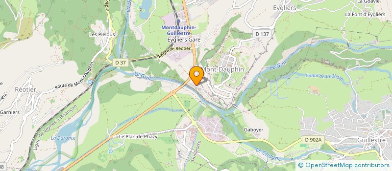 localisation de l'entreprise MADAME CLEMENTINE HAUGUENOIS  EYGLIERS