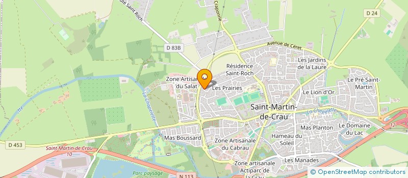 localisation de l'entreprise MADAME CLEMENTINE HAUTH  MOURIES