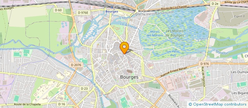 localisation de l'entreprise MADAME CLEMENTINE HAVREZ  BOURGES