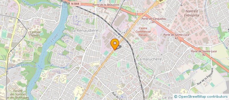 localisation de l'entreprise MADAME CLEMENTINE IAZOURENE  NANTES