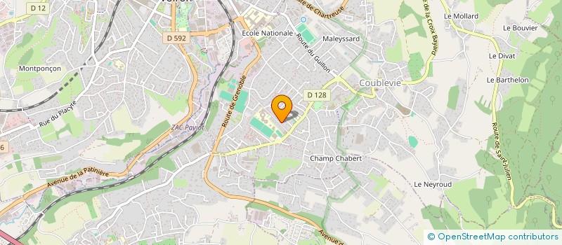 localisation de l'entreprise MADAME CLEMENTINE JAULT  COUBLEVIE