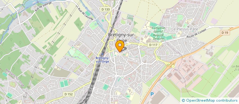 localisation de l'entreprise MADAME CLEMENTINE KERJEAN à BRETIGNY-SUR-ORGE