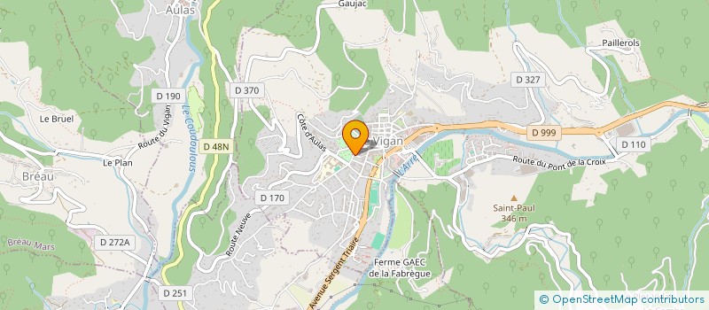 localisation de l'entreprise MADAME CLEMENTINE LABOURDETTE  SAUVE