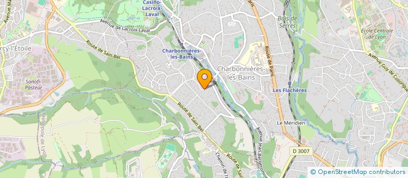 localisation de l'entreprise MADAME CLEMENTINE LACOSTE  LYON