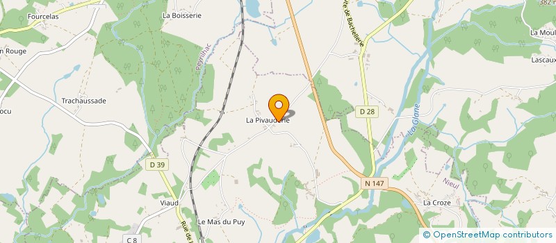 localisation de l'entreprise MADAME CLEMENTINE LAFOY  NIEUL