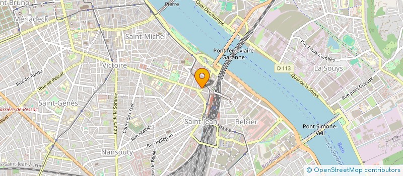 localisation de l'entreprise MADAME CLEMENTINE LARDAUD  BORDEAUX