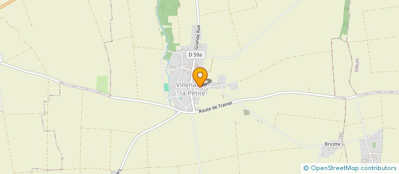 localisation de l'entreprise MADAME CLEMENTINE LEBOEUF  VILLENAUXE-LA-PETITE