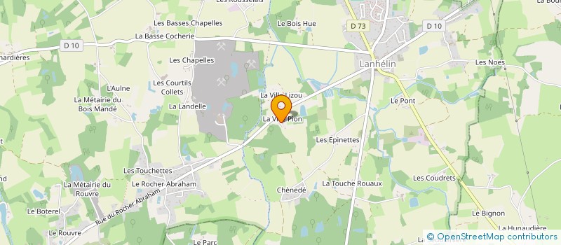 localisation de l'entreprise MADAME CLEMENTINE LECOQ  MESNIL-ROC'H