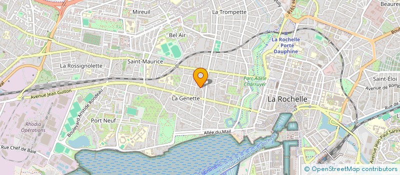 localisation de l'entreprise MADAME CLEMENTINE LEGO  LA ROCHELLE