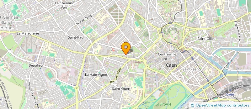 localisation de l'entreprise MADAME CLEMENTINE LEMASSON à CAEN
