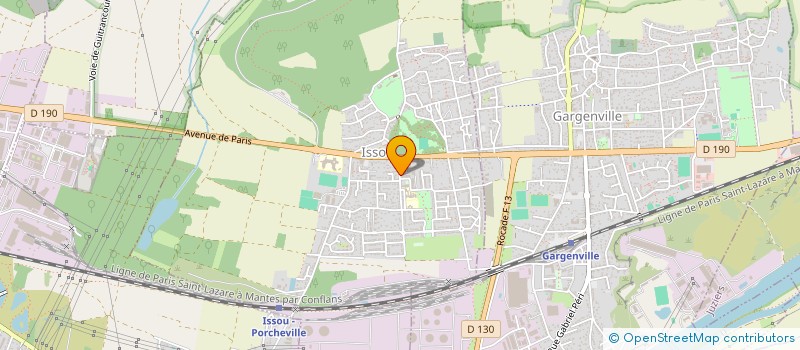 localisation de l'entreprise MADAME CLEMENTINE LIDOU  ISSOU