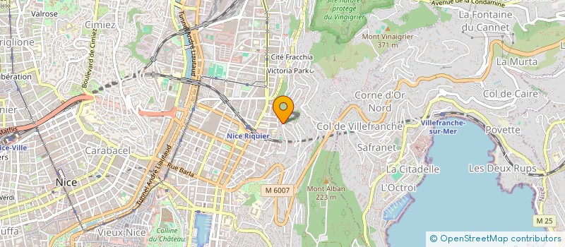 localisation de l'entreprise MADAME CLEMENTINE LIEBAULT  SAINT-JEAN-CAP-FERRAT