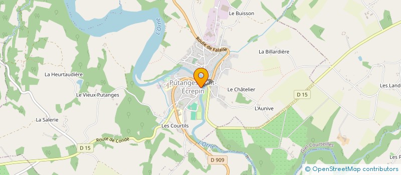 localisation de l'entreprise MADAME CLEMENTINE LOUVET à PUTANGES-LE-LAC