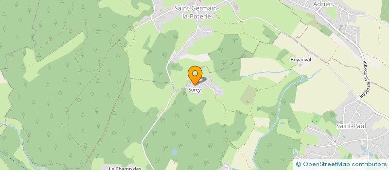 localisation de l'entreprise MADAME CLEMENTINE LURAND  SAINT-PAUL