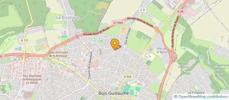 localisation de l'entreprise MADAME CLEMENTINE MAGDA à BOIS-GUILLAUME