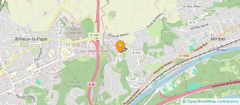 localisation de l'entreprise MADAME CLEMENTINE MAHE  NEYRON