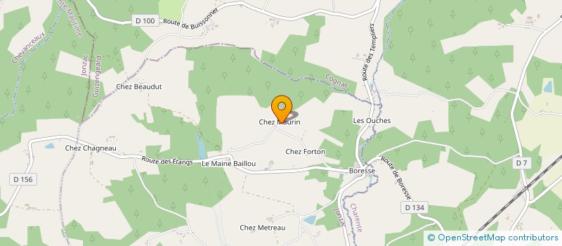 localisation de l'entreprise MADAME CLEMENTINE MALLET  BORESSE-ET-MARTRON