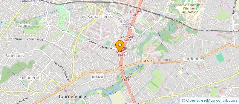 localisation de l'entreprise MADAME CLEMENTINE MANDIN à COLOMIERS