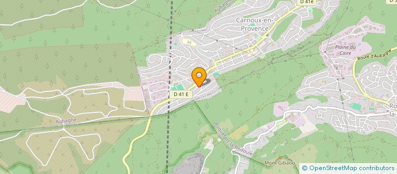 localisation de l'entreprise MADAME CLEMENTINE MARIOT à CARNOUX-EN-PROVENCE