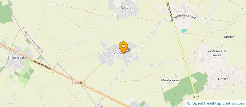 localisation de l'entreprise MADAME CLEMENTINE MARTIN à CLUSSAIS-LA-POMMERAIE